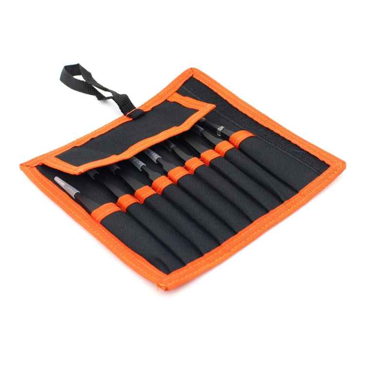 JIAFA JF-8118 9 in 1 Anti-static Precision Tweezers Set with Bag, JF-8118