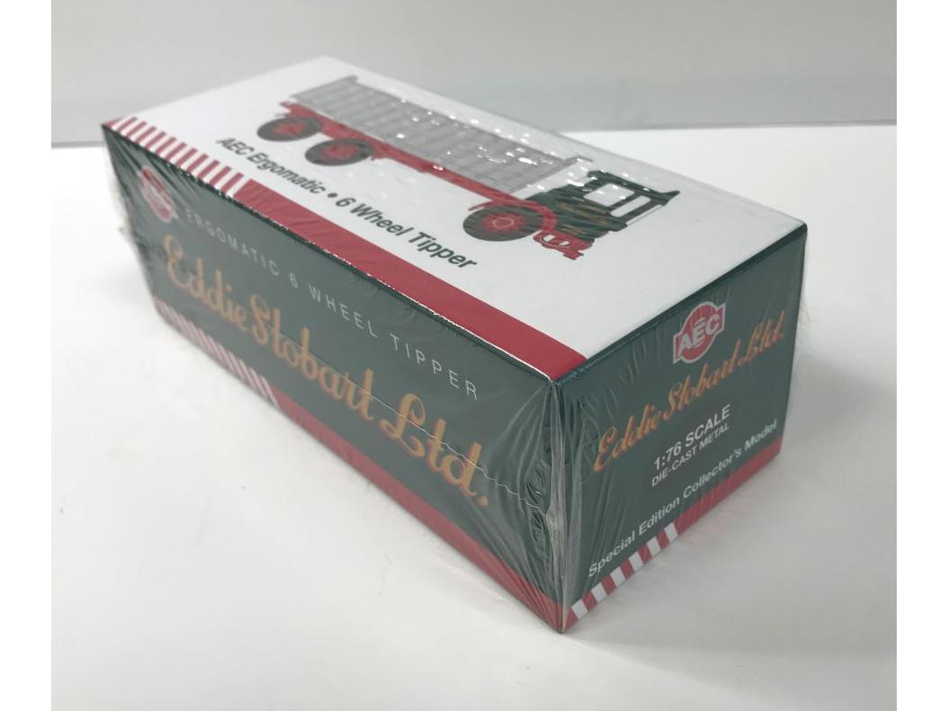 Eddie Stobart AEC Ergomatic 6 Wheel Tipper 1:76 Scale Atlas Editions Diecast Model