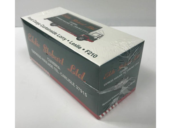 Eddie Stobart Ford Cargo Curtainside Lorry Leslie 1:76 Scale Atlas Editions Diecast Model