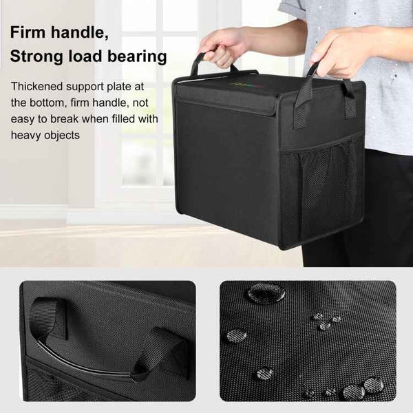 FunAdd Foldable Storage Fresh Box Vehicle Trunk Organizer Bag (Black)