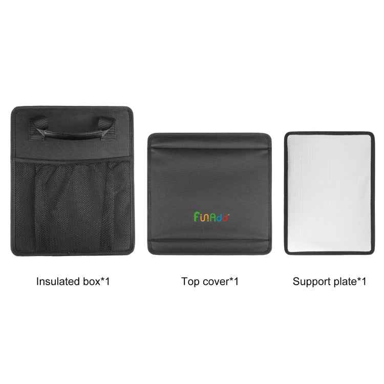 FunAdd Foldable Storage Fresh Box Vehicle Trunk Organizer Bag (Black)