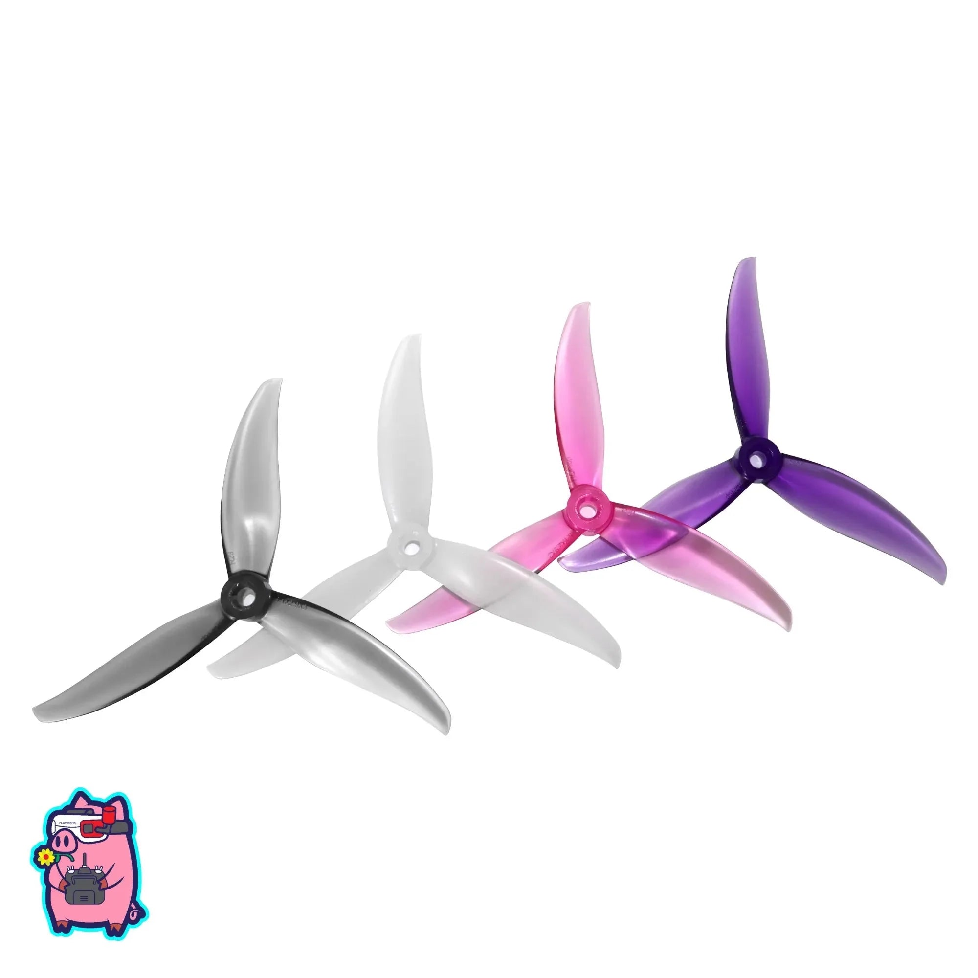 HQProp FlowerPig R29 V3 (2CW+2CCW) Poly Carbonate