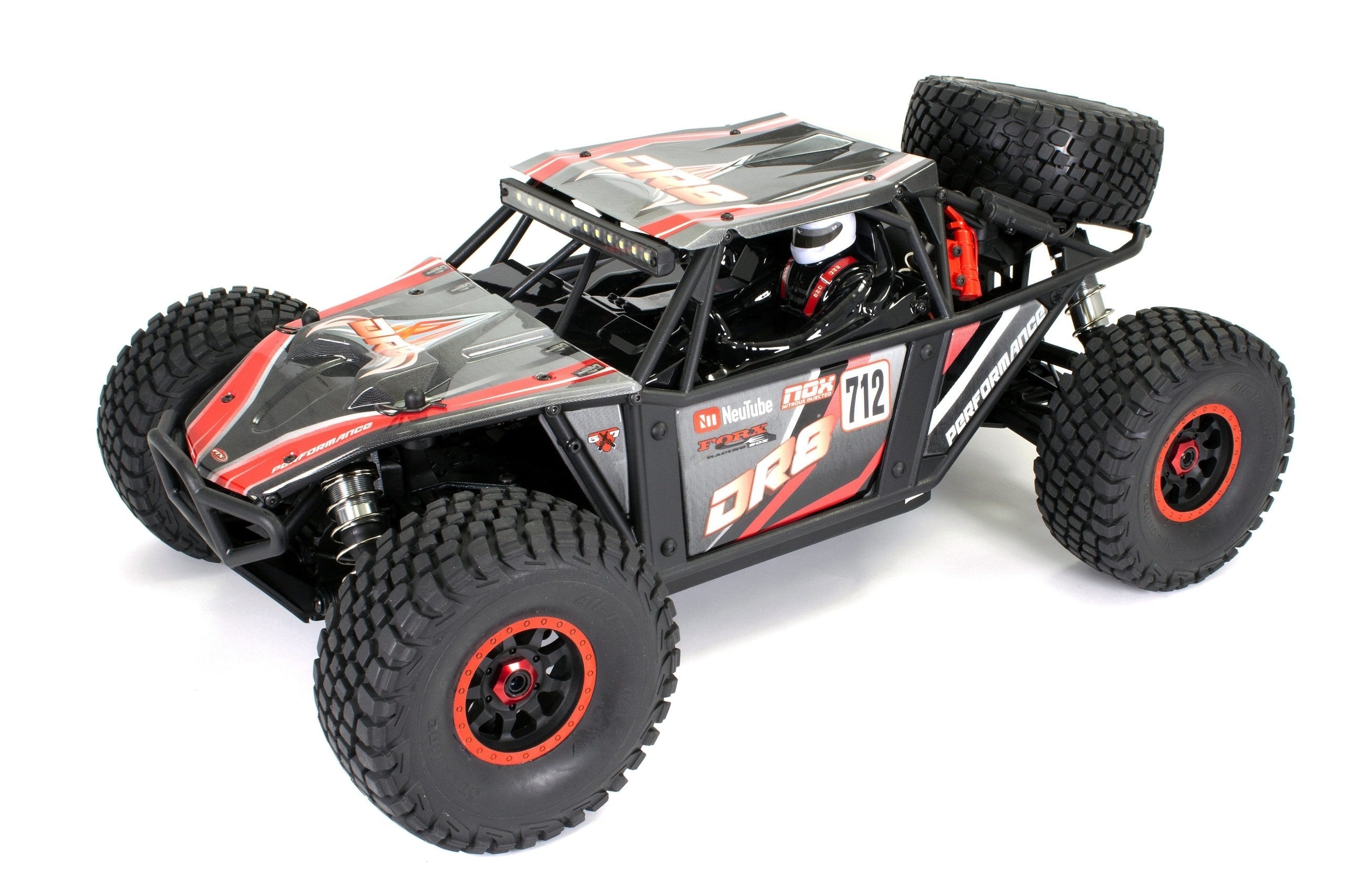 FTX DR8 1/8 Desert Racer 6S Brushless Truck RTR (Red / Blue)