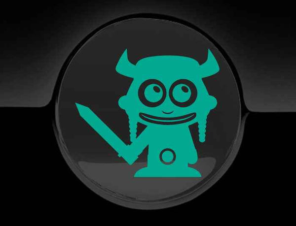 Adorable Viking Fuel Cap Car Sticker
