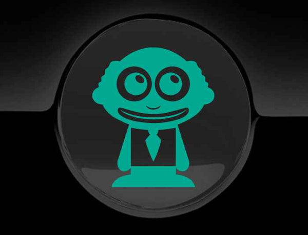 Adorable Grandpa Fuel Cap Car Sticker