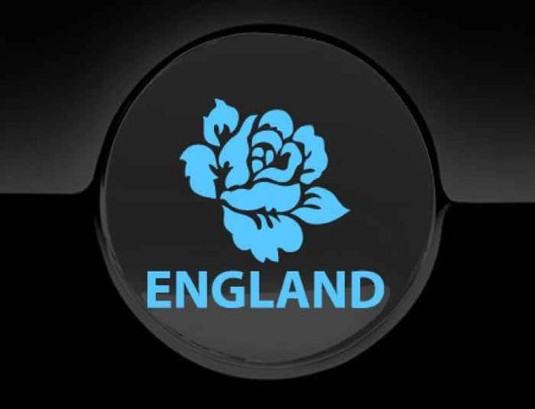 Rose Of England Fuel Cap Cover Car Sticker