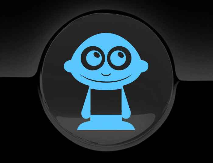 Adorable Boy Fuel Cap Car Sticker