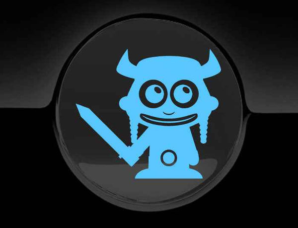 Adorable Viking Fuel Cap Car Sticker