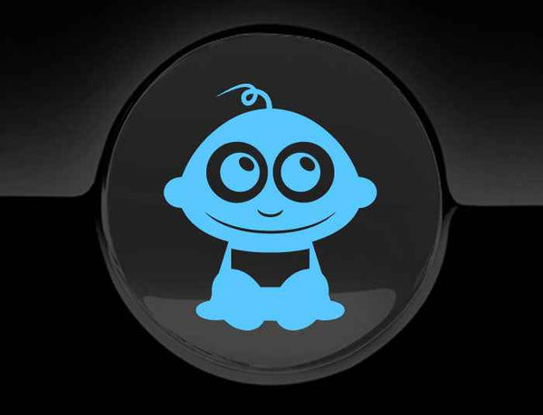 Adorable Baby Fuel Cap Car Sticker