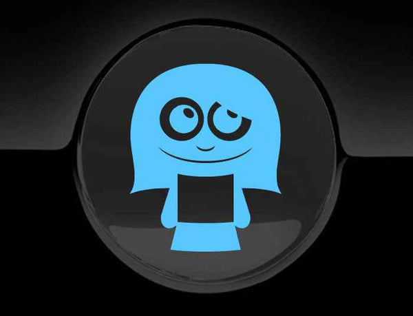 Adorable Mom Fuel Cap Car Sticker