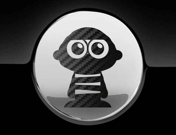 Adorable Mummy Fuel Cap Car Sticker