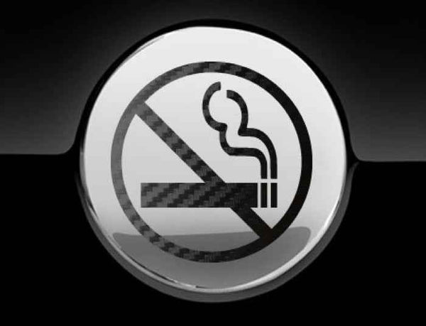 No Smoking Fuel Cap Cover Car Sticker