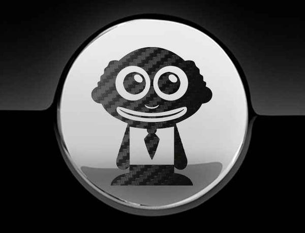 Adorable Grandpa Fuel Cap Car Sticker