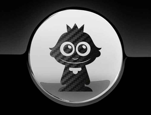 Adorable Prince Fuel Cap Car Sticker