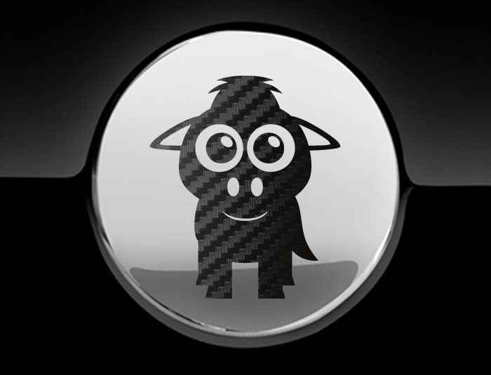 Adorable Camel Fuel Cap Car Sticker