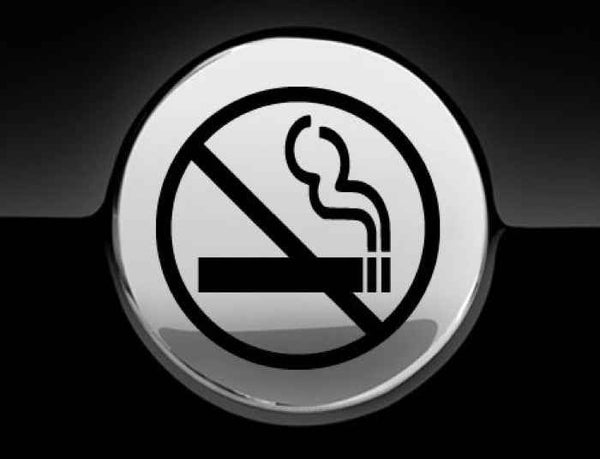 No Smoking Fuel Cap Cover Car Sticker