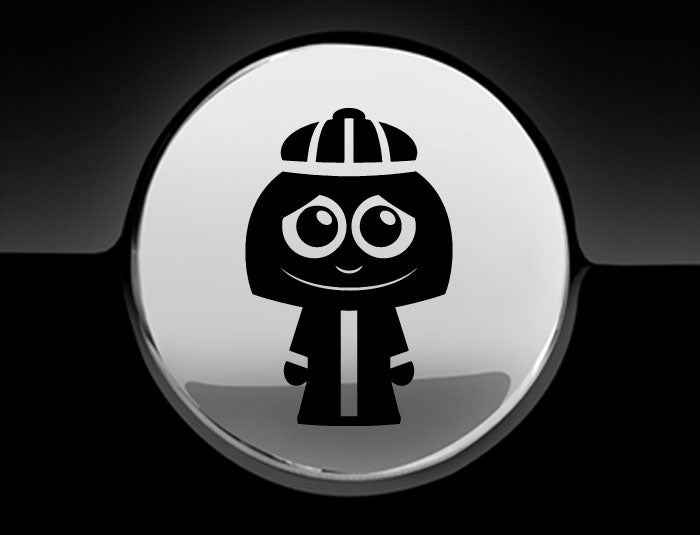 Adorable Queen Fuel Cap Car Sticker