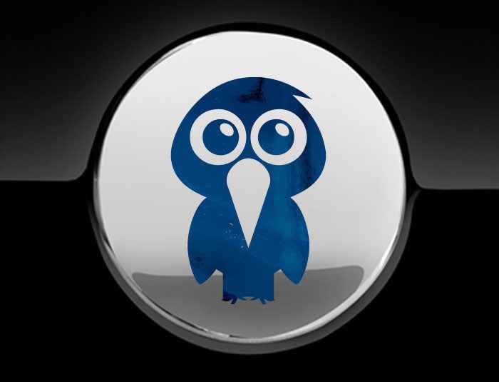 Adorable Eagle Fuel Cap Car Sticker