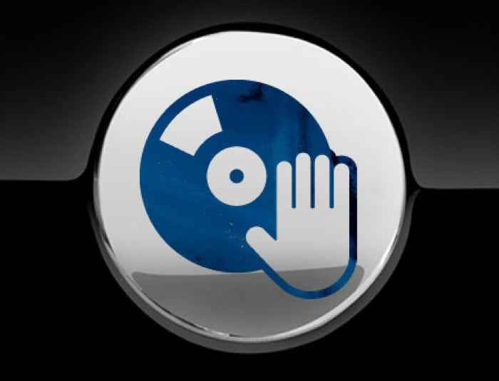 DJ Music Fuel Cap Cover Car Sticker