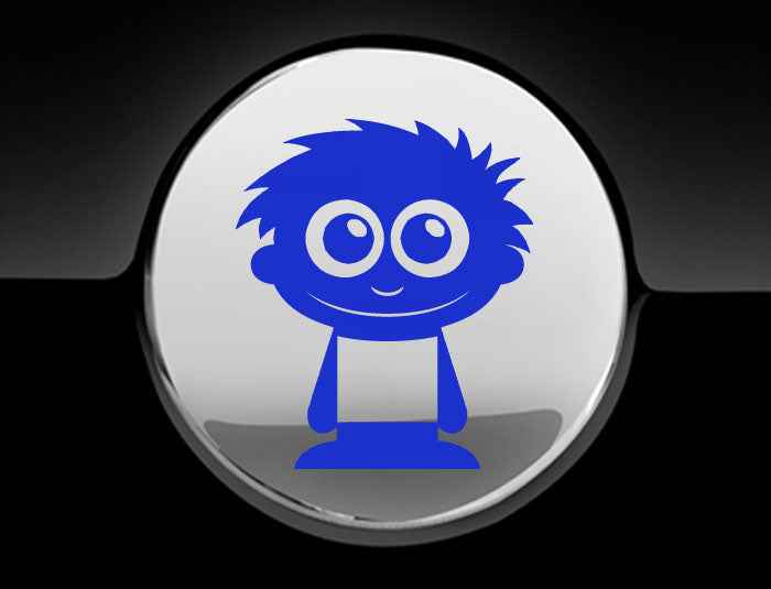 Adorable Kid Fuel Cap Car Sticker