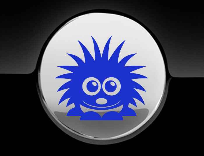 Adorable Hedgehog Fuel Cap Car Sticker