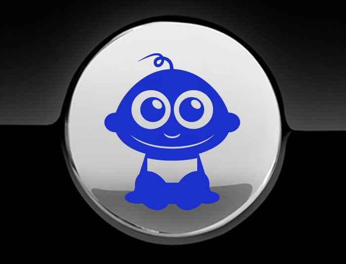 Adorable Baby Fuel Cap Car Sticker