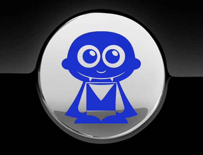Adorable Vampire Fuel Cap Car Sticker