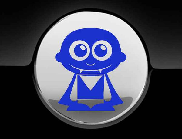 Adorable Vampire Fuel Cap Car Sticker