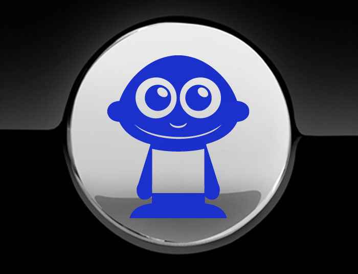 Adorable Boy Fuel Cap Car Sticker