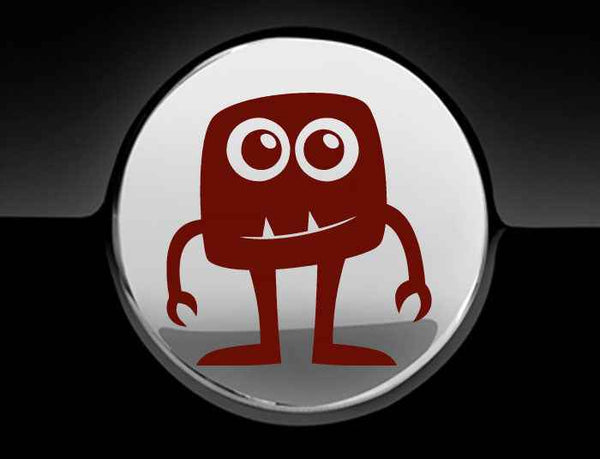 Adorable Monster Fuel Cap Car Sticker