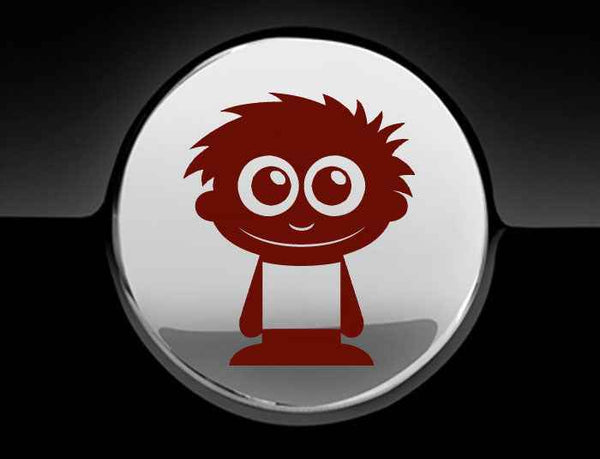 Adorable Kid Fuel Cap Car Sticker