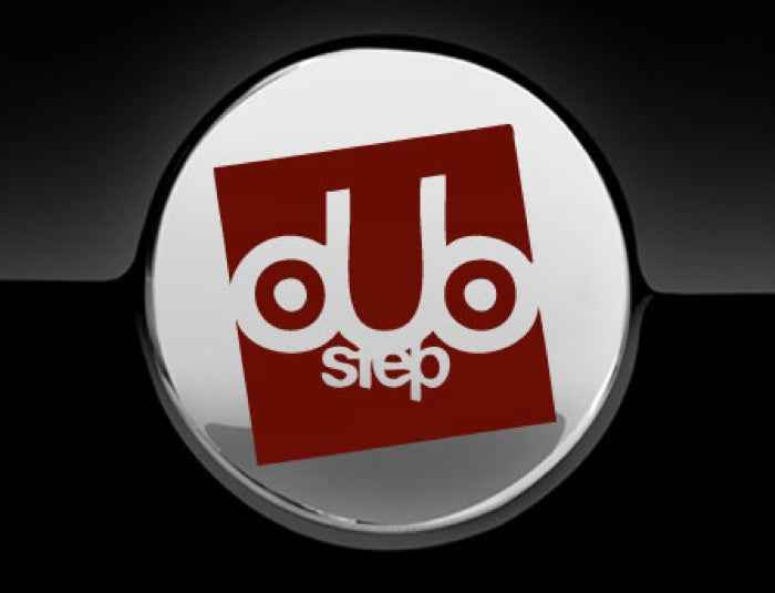 Dub Step Music Fuel Cap Cover Car Sticker