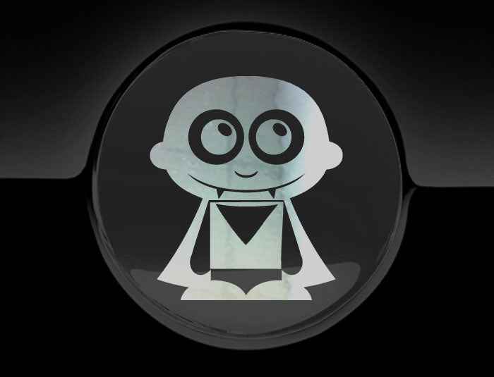 Adorable Vampire Fuel Cap Car Sticker