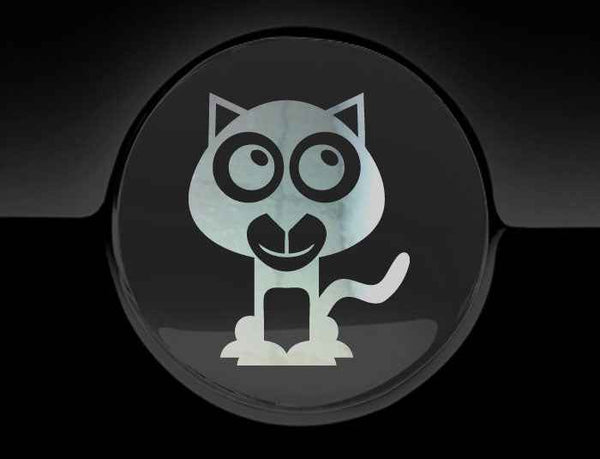 Adorable Wildcat Fuel Cap Car Sticker