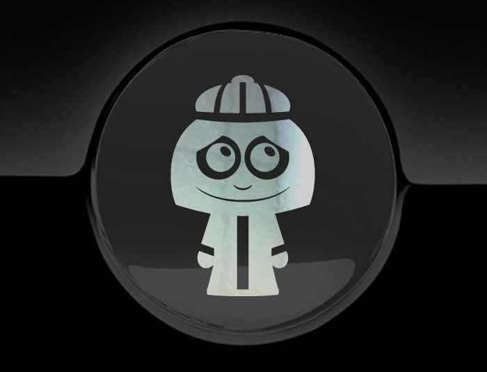 Adorable Queen Fuel Cap Car Sticker