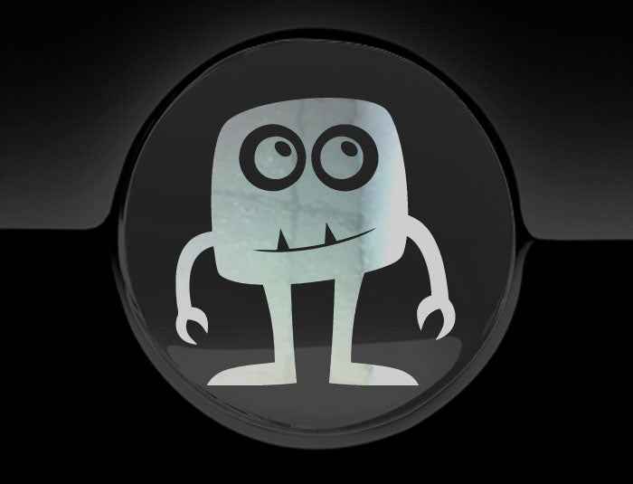 Adorable Monster Fuel Cap Car Sticker
