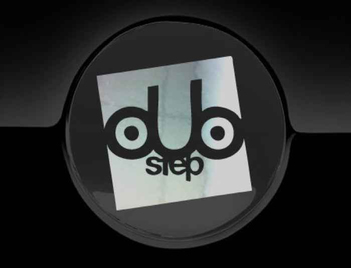 Dub Step Music Fuel Cap Cover Car Sticker