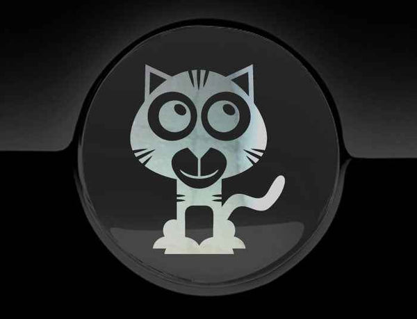 Adorable Tiger Fuel Cap Car Sticker
