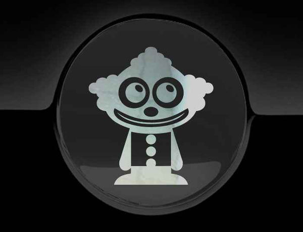 Adorable Clown Fuel Cap Car Sticker