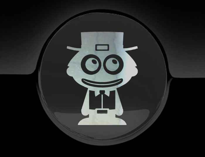 Adorable Irish Fuel Cap Car Sticker