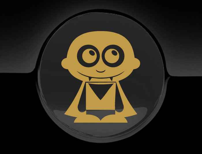 Adorable Vampire Fuel Cap Car Sticker