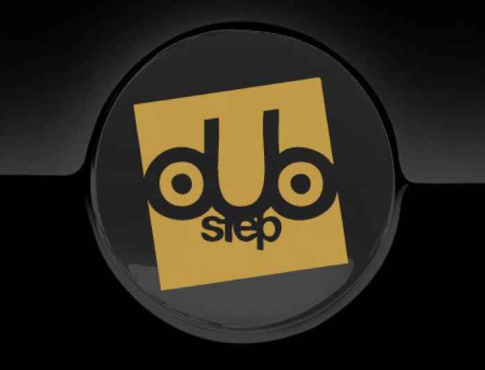 Dub Step Music Fuel Cap Cover Car Sticker