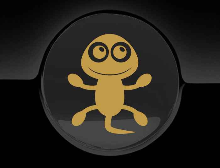 Adorable Lizard Fuel Cap Car Sticker