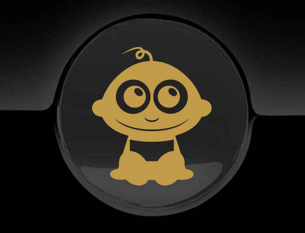 Adorable Baby Fuel Cap Car Sticker