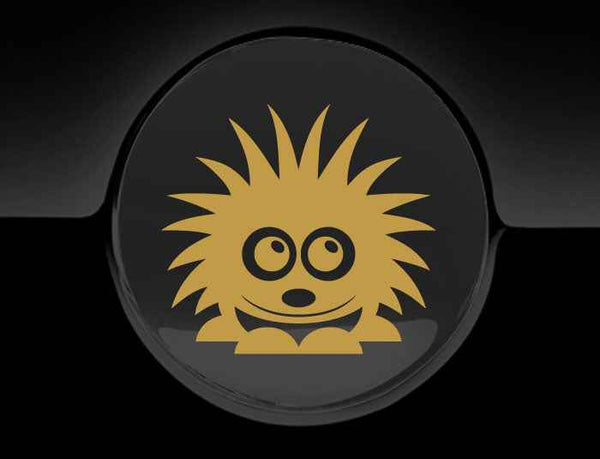Adorable Hedgehog Fuel Cap Car Sticker