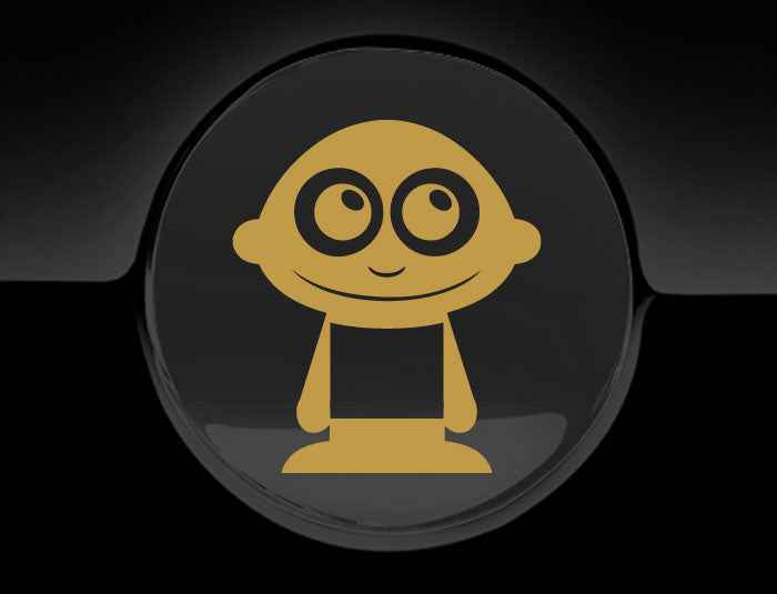 Adorable Boy Fuel Cap Car Sticker