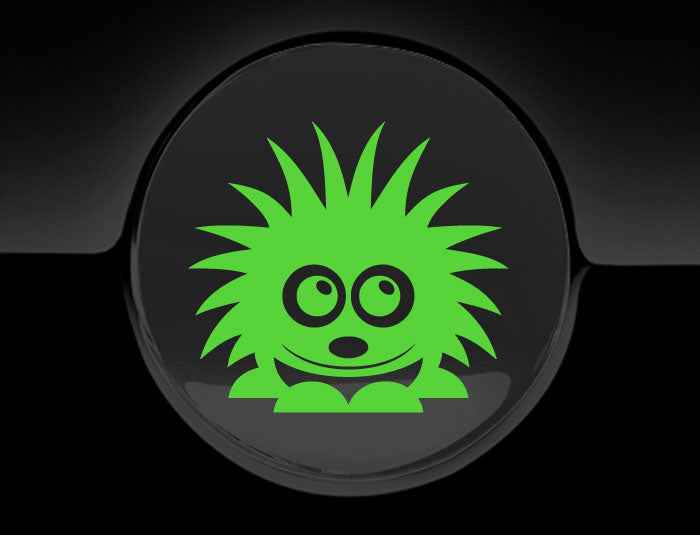 Adorable Hedgehog Fuel Cap Car Sticker