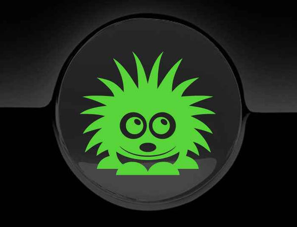 Adorable Hedgehog Fuel Cap Car Sticker