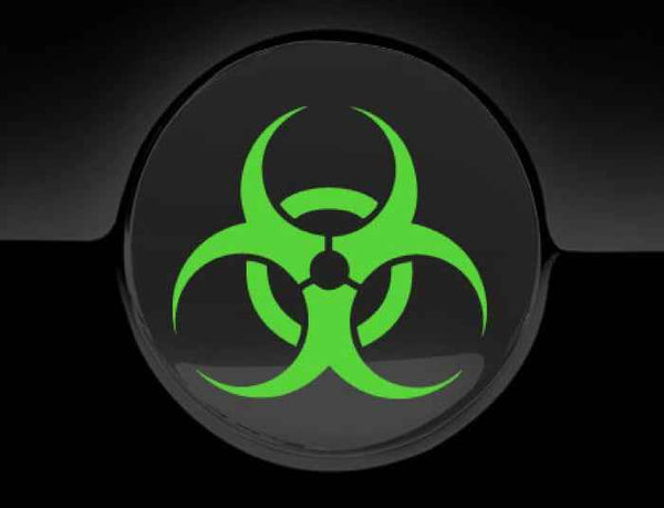 Biohazard Fuel Cap Cover Car Sticker