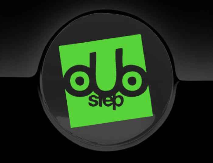 Dub Step Music Fuel Cap Cover Car Sticker